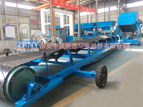 山西客户订购的配煤设备车间生产现场