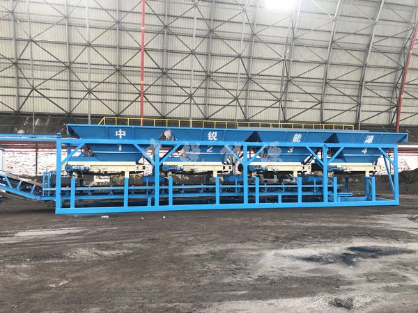 双卧轴搅拌配煤机