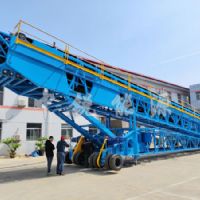 移动式皮带堆高机是怎么工作的